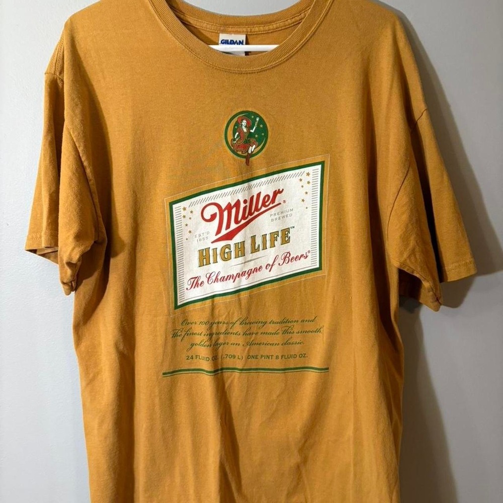 miller‎ lite graphic tee